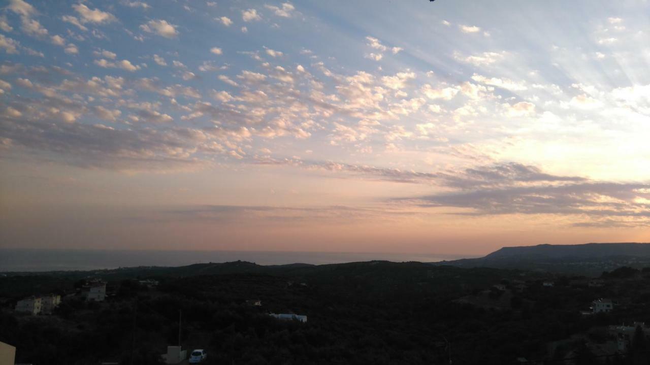 360 Panorama House - Gazing At Horizon And The Stars Of The Galaxy In The Night - Fresh Cool Breeze Most Of The Time - Just 7 Min From The Beach Kournás Exterior foto