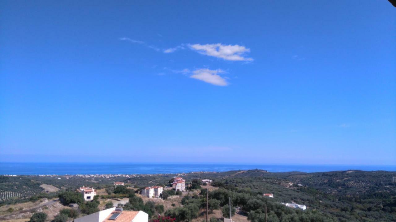 360 Panorama House - Gazing At Horizon And The Stars Of The Galaxy In The Night - Fresh Cool Breeze Most Of The Time - Just 7 Min From The Beach Kournás Exterior foto